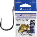 Крючки рыболовные  Mikado - SENSUAL - CHINU W/RING №2 (с ушком)