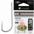 Крючки рыболовные  Mikado - SENSUAL - PROFI №14 никель