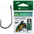 Крючки рыболовные  Mikado - SENSUAL - TENCH W/RING № 6