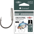 Крючки рыболовные с пружинкой Mikado - SENSUAL - CHINU W/SPRING № 4