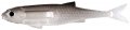 Виброхвост Mikado FLAT FISH Bleak 5.5 см.  уп.=10 шт.