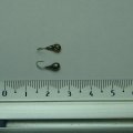 Мормышка Уралка. d=3,5 мм. свинец, обмедненная