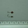 Мормышка Глаз. d=4 мм. смола фосфор