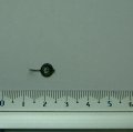 Мормышка Кольцо. d=1,5 мм. вольфрам. чёрная + бисер